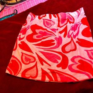 New, Mesh “Hearts” Rave skirt